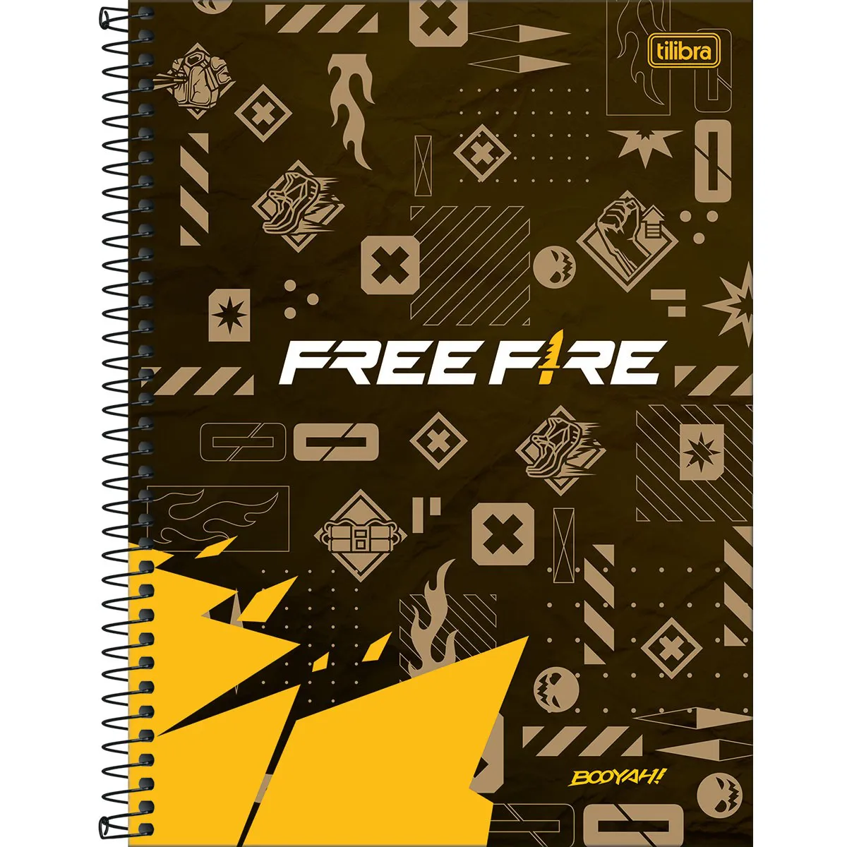Tilibra Caderno Free Fire 1 Matéria 80 Folhas